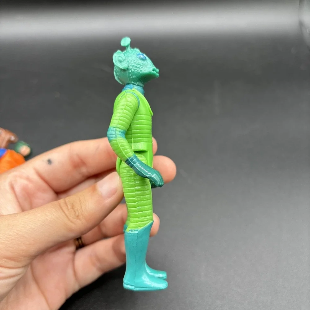 Vtg Kenner Star Wars Cantina Lot Greedo Hammerhead Walrus Man Loose 1978